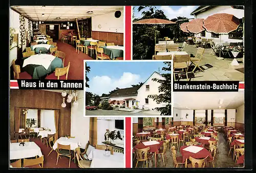 AK Herbede-Buchholz, Gaststätte Haus in den Tannen, Bes. P. Abel