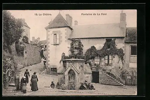AK La Chatre, Fontaine de La Font