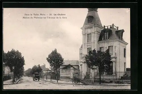 AK La Chatre, Maison de Plaisance sur l`Avenue de la Gare