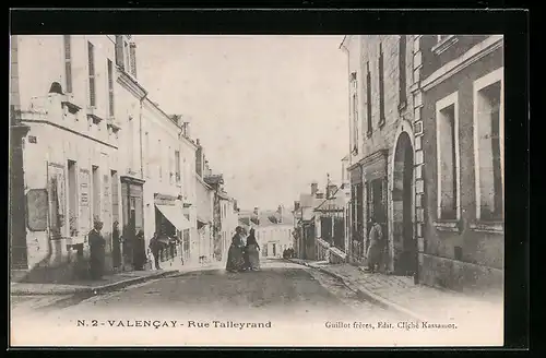 AK Valencay, Rue Talleyrand