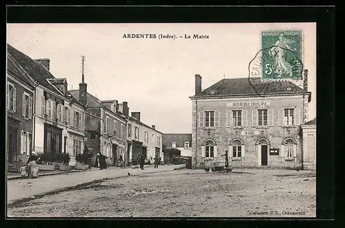 AK Ardentes, La Mairie