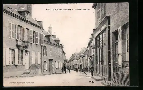 AK Aigurande, Grande-Rue