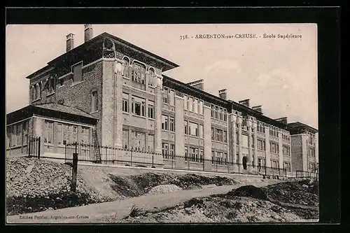 AK Argenton-sur-Creuse, École Supérieure