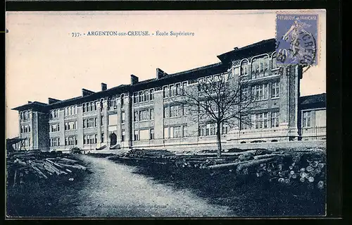 AK Argenton-sur-Creuse, École Supérieure