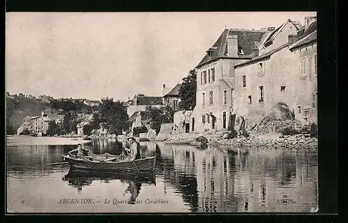 AK Argenton, Le Quartier des Cordeliers