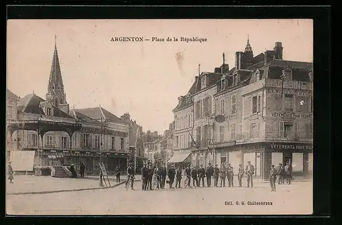 AK Argenton, Place de la République