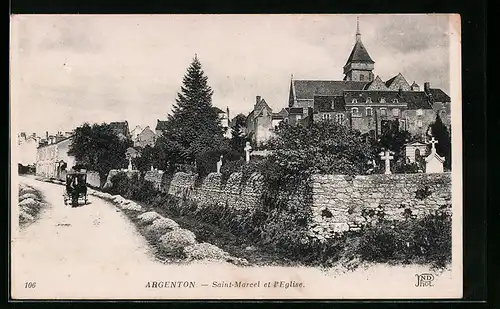 AK Argenton, Saint-Marcel et l`Eglise