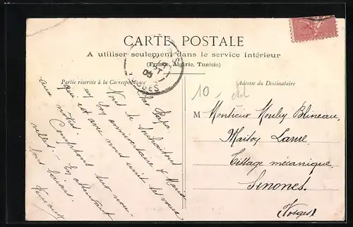 AK Mézières, Rue Neuve, Strassenpartie