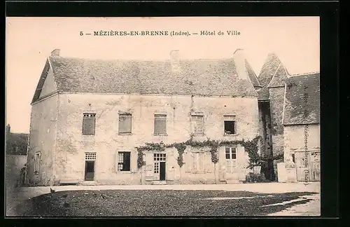AK Mézières-en-Brenne, Hôtel de Ville