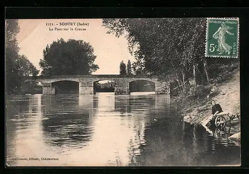 AK Scoury, Le Pont sur la Creuse