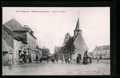 AK St-Pierre-de-Jars, Place de l`Eglise