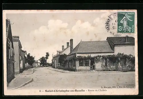 AK St-Christophe-en-Bazelle, Route de Chabris