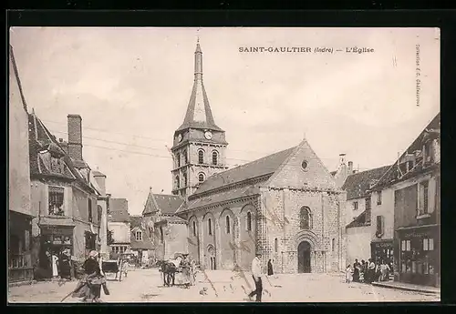 AK Saint-Gaultier, L`Eglise