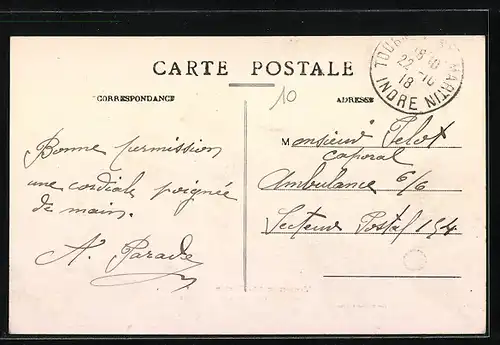 AK Tournon-St-Martin, Le Champ de Foire et la Rue du Pont