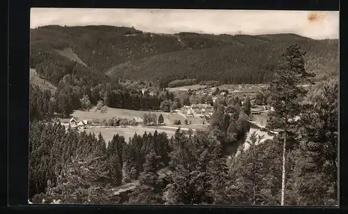 AK Landpoststempel Essbach über Schleiz