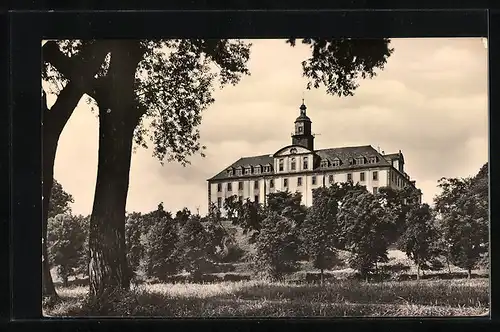 AK Landpoststempel Gebersdorf über Gräfenthal