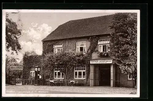 AK Hoyerswege bei Ganderkesee, Gasthof Hoyerswege J. B. Menkens