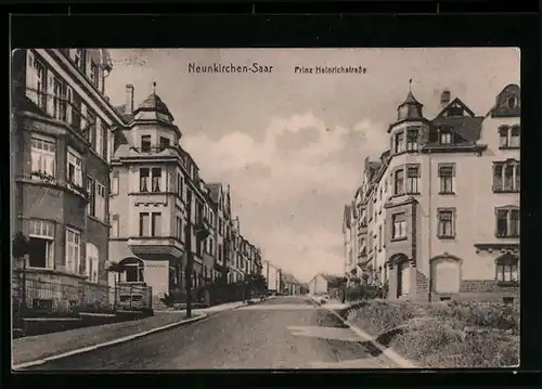 AK Neunkirchen /Saar, Partie in der Prinz Heinrichstrasse
