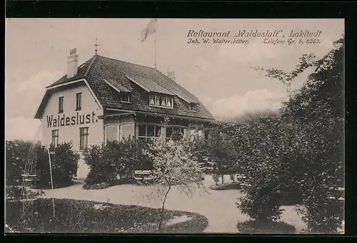 AK Hamburg-Lokstedt, Restaurant Waldeslust