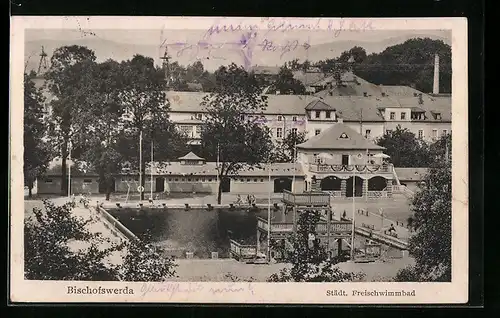 AK Bischofswerda, Städtisches Freischwimmbad