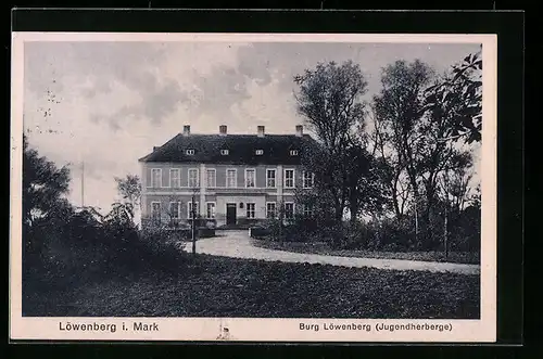 AK Löwenberg i. Mark, Burg Löwenberg, Jugendherberge