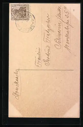 AK Grossenbrode i. H., Schwanenteich, Häuseransicht