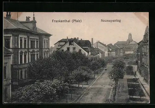 AK Frankenthal, Strassenpartie am Neumayerring