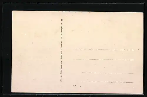 AK Holm, Gasthof zur Friedenseiche