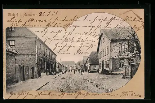 AK Ebstorf i. Hann., Harburger-Strasse