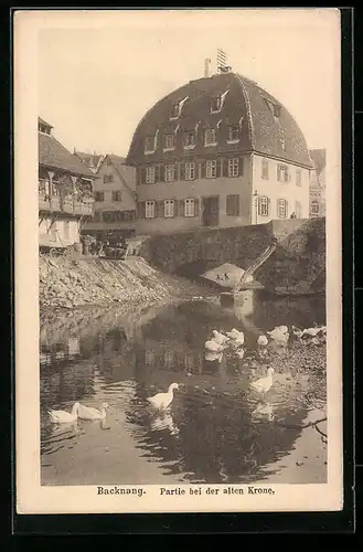 AK Backnang, Partie bei der alten Krone