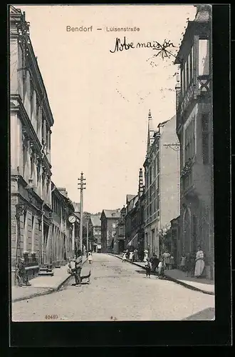 AK Bendorf, Partie in der Luisenstrasse