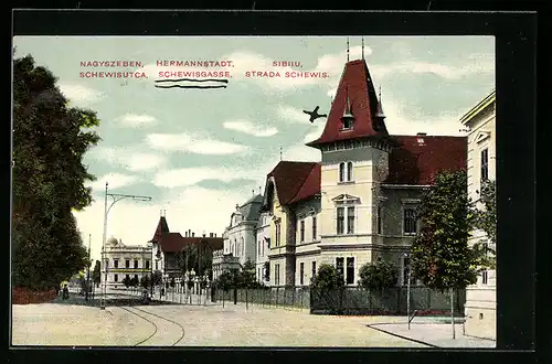 AK Hermannstadt, Schewisgasse