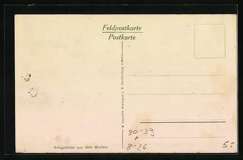 AK Eine Feldbäckerei und Soldaten mit Pferdegespann