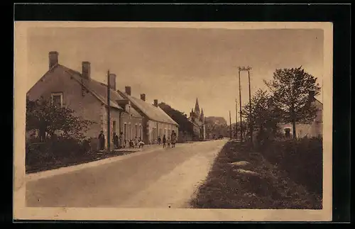 AK Mézières-en-Brenne, Entree de la Ville