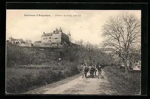 AK Argenton, Chateau du Pally, cote Est
