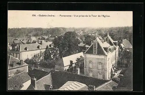 AK Chabris, Panorama, Vue prise de la Tour de l`Eglise