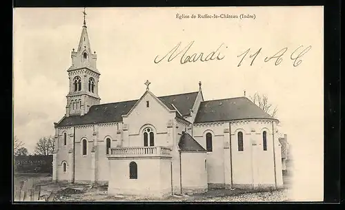 AK Ruffec-le-Chateau, Eglise