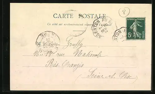 AK Ruffec-le-Chateau, Eglise