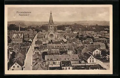 AK Kaiserslautern, Panorama vom Ort