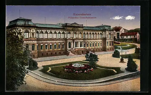 AK Kaiserslautern, Blick auf das Pfälzische Gewerbemuseum