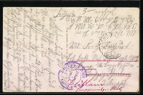 AK Zeithain, Truppen-Uebungsplatz, Offizier-Baracke