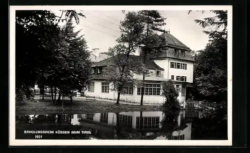 AK Kössen, Erholungsheim mit Gewässer