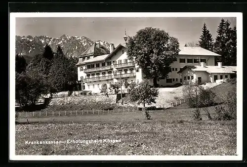 AK Kössen, Krankenkassen-Erholungsheim im Frühling