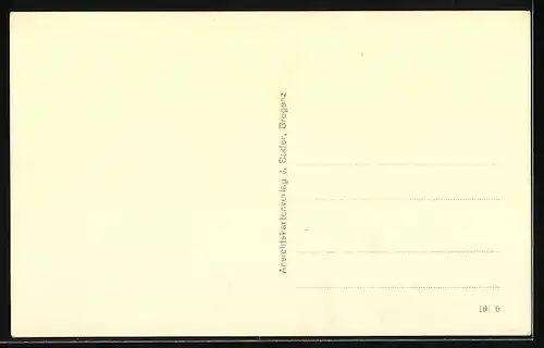 AK Bregenz, Ansicht der Bregenzer Klause