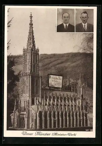 AK Ulmer Münster (Miniatur-Werk), Modellbau