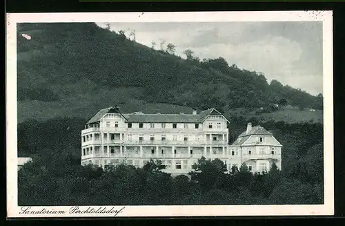 AK Perchtoldsdorf, Blick auf Sanatorium