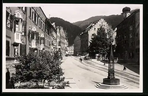 AK Kufstein, Unterer Stadtplatz