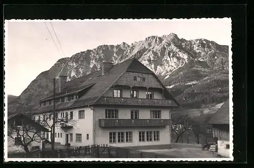 AK Moosheim, Blick auf Gebäude