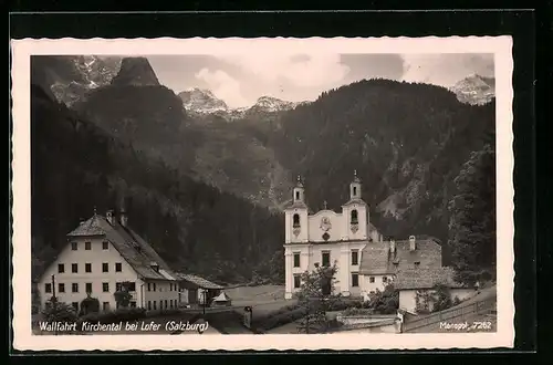 AK Lofer /Salzburg, Partie im Wallfahrt Kirchental