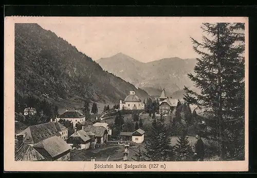 AK Böckstein b. Badgastein, Ortsansicht aus der Vogelschau